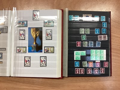 Lot 1517 - Stamps, GB and world accumulation in albums and stock books, presentation packs, miniature sheets, gutter pairs and others.