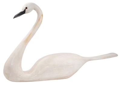 Lot 1068 - *Guy Taplin (born 1939) large sculpture of a swan