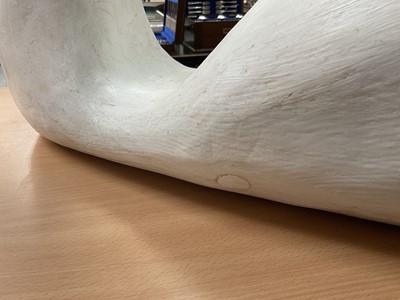 Lot 1068 - *Guy Taplin (born 1939) large sculpture of a swan