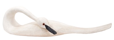 Lot 1069 - *Guy Taplin (born 1939) large sculpture of a swan