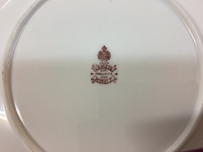 Lot 3 - Pair fine Victorian Gordon Highlanders Regimental Officers' Mess plates