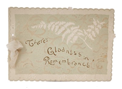 Lot 49 - H.R.H. Albert Edward Prince of Wales (later H.M. King Edward VII) signed Christmas card to Amy Thornby, with note of provenance