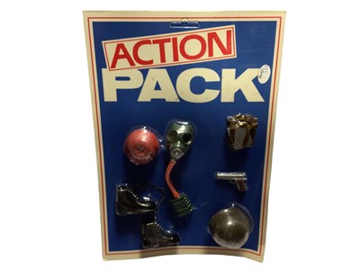 Lot 69 - Action Packs on vacuum sealed punched cards (3)