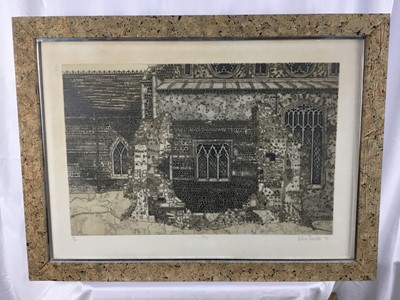 Lot 320 - Valerie Thornton, British, 1931-1991. Etching and coloured aquatint