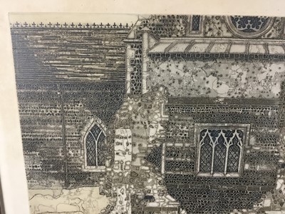 Lot 320 - Valerie Thornton, British, 1931-1991. Etching and coloured aquatint