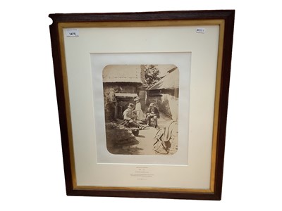 Lot 1534 - Gertrude Roger's (1837-1917), "Cobham Composition", a gold-chloride toned albumen print from a 10x12ins collodion wet plate negative, 1861, titled to mount, image size 29.5cm x 23.5cm, in glazed fr...