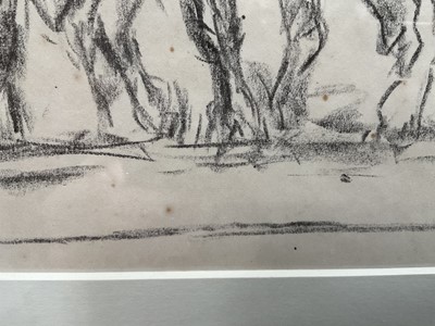 Lot 1101 - Harry Becker (1865-1928) lithograph - Pair of Horses, 16cm x 24cm, in glazed frame