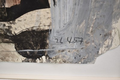 Lot 1102 - Roy Turner Durrant (1925-1998) mixed media on paper - Figure Study, signed and dated '78, numbered lower right, 62cm x 46cm, in glazed frame