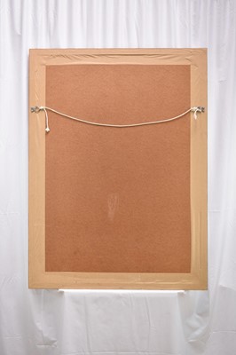 Lot 1095 - *Colin Moss (1914-2005) brown chalk - Female Nude, signed, 83cm x 58cm, in glazed frame