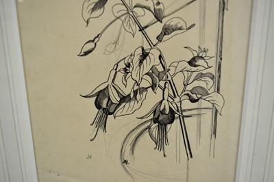 Lot 1376 - *John Nash (1893-1977) pencil and ink drawing - "Fuschia"
Provenance: The Nash Estate