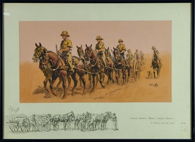 Lot 1507 - *Snaffles, Charles Johnson Payne (1884-1967) signed - "Ubique Meant - 'Bank'