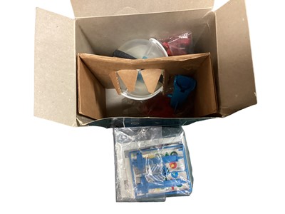 Lot 303 - Mego Corps Micronauts c1977, plus Lion Rock Limited Micronauts Ultronic Scooter No.71030A, Crater Cruncher No.71031A, Photon Sled No.71032A & Warp Racer No.70133A...