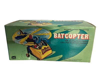 Lot 312 - Mego Corps c1976 Batman Snap Together Batcopter for 8" action figures, boxed (1)