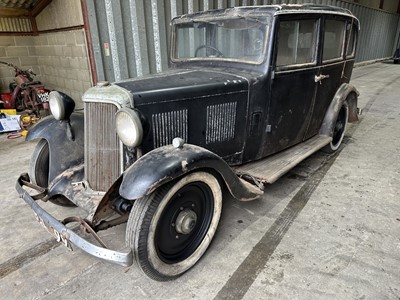 Lot 1 - 1935 Armstrong Siddeley 12hp saloon, 1434cc engine, reg. BEL 699