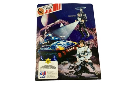 Lot 375 - Palitoy c1979 Space 1999 8" action figure Captain Koenig, Commander, Alpha Moonbase, on card with blister pack No.22830, plus CEJI French Group Action Joe c1979 Radar a Ultra-Sons No.7968 & Turboco...