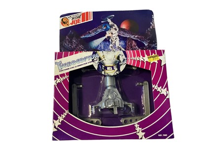 Lot 375 - Palitoy c1979 Space 1999 8" action figure Captain Koenig, Commander, Alpha Moonbase, on card with blister pack No.22830, plus CEJI French Group Action Joe c1979 Radar a Ultra-Sons No.7968 & Turboco...