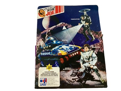 Lot 375 - Palitoy c1979 Space 1999 8" action figure Captain Koenig, Commander, Alpha Moonbase, on card with blister pack No.22830, plus CEJI French Group Action Joe c1979 Radar a Ultra-Sons No.7968 & Turboco...