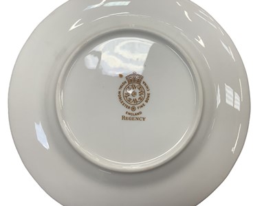 Lot 351 - Royal Worcester Regency pattern dinner service (66 pieces)