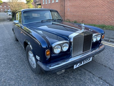 Lot 6 - 1977 Rolls - Royce Silver Shadow II 6750cc engine, reg. PJM 695R