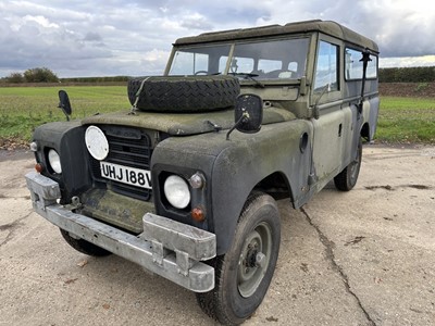 Lot 7 - 1980 Land Rover Series III 109'' LWB, 2228cc engine, reg. UHJ 188V