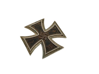 Lot 750 - Nazi German Iron Cross (First Class), pin missing.