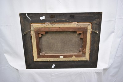 Lot 1207 - Edward Robert Smythe (1810-1899) oil on canvas - Winter Travellers, initialled, in gilt frame