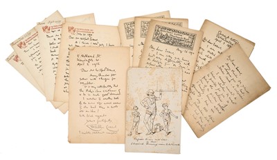 Lot 819 - Fascinating collection of letters from Walter Crane (1845-1915)