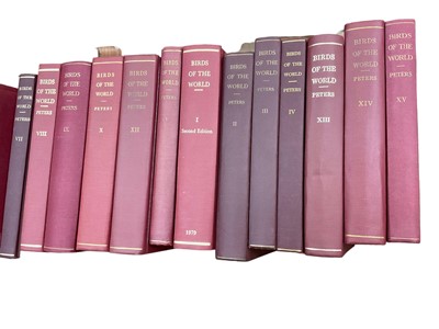 Lot 1637 - Ernest Mayr and G. William Cottrell (editors) - Check-list of Birds of the World. 14 (of 15) volumes
