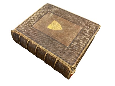 Lot 1649 - Peter Alfred Taylor - Some Account of the Taylor Family (Originally Taylard), number 48 of 100 copies, 12 chromolithographed coats-of-arms, numerous plates including photographic portraits and facs...