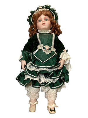 Lot 2003 - Selection of boxed Franklin Mint, Ashton Drake and other dolls (qty)