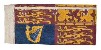 Lot 151 - H.R.H Princess Anne The Princess Royal  car pennant