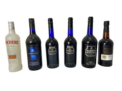 Lot 311 - Eleven bottles, to include sherry, rum and others