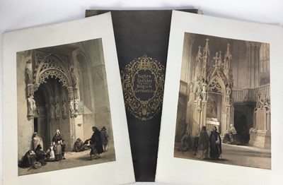 Lot 131 - Louis Haghe (1806-1885) 6 original lithographs, 38cm x 28cm (6)