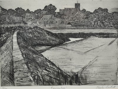 Lot 1094 - *Charles Bartlett (1921-2014) signed limited etching - Fingringhoe