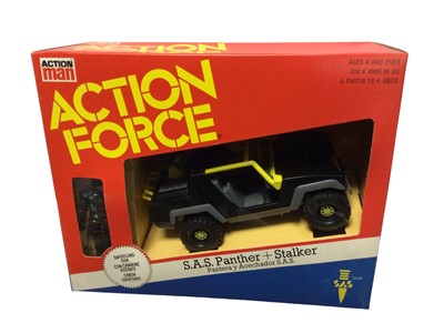 Lot 89 - Palitoy Action Man Action Force S.A.S Panther & Stalker, boxed with original internal packaging (1)