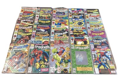 Lot 54 - Marvel Comics Spider-Man Incomplete run #1-98 (Missing #36-38 #89) (1990/98)