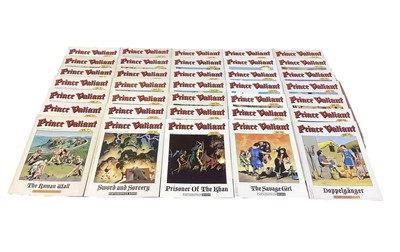 Lot 101 - Fantagraphics Books Prince Valiant Vol 1-50 Complete run by Harold  R Foster