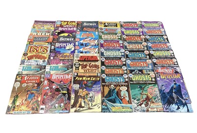Lot 71 - Quantity of DC Comics (Mostly 1970's/1980's) to include The House of Secrets, Batman, Ghost and others. Approximately 77 comics.