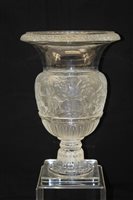 Lot 2025 - Impressive Lalique Versailles pattern glass...