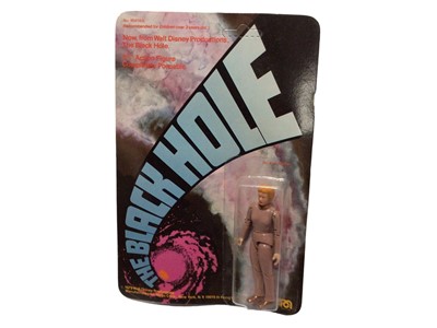 Lot 284 - Mego Corps The Black Hole Series 1 (1979-1980) 3 3/4" action figure Dr Kate McRae, on unpunched card with bubblepack No.95010/5 (1)