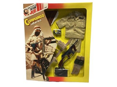 Lot 40 - CEJI Arbois French Version Group Action Joe Commando Saharien Uniform, boxed No.7976 & Operation Sabotage No.7954 (2)