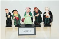 Lot 2068 - Collection of thirteen Royal Doulton Dickens...