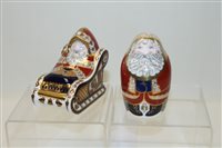 Lot 2072 - Royal Crown Derby Imari paperweight in the...