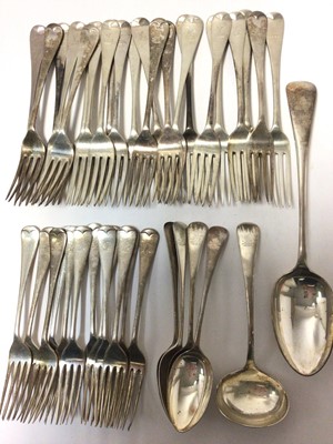 Lot 280 - Silver James Dixon & Sons flatware