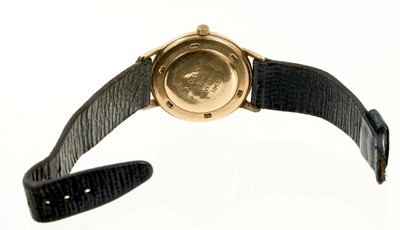 Lot 726 - 1960s Gentlemen’s  Longines 9ct gold cased wristwatch