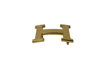 Lot 2061 - Hermès reversible Swift calfskin and Epsom calfskin leather belt, in black and brown, with a gilt metal 'H' buckle stamped - Hermes, in original box