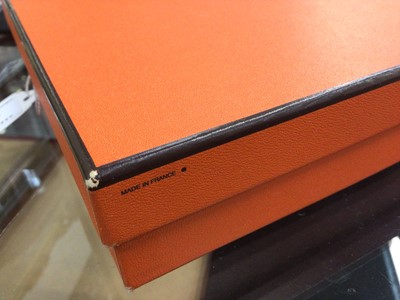 Lot 2061 - Hermès reversible Swift calfskin and Epsom calfskin leather belt, in black and brown, with a gilt metal 'H' buckle stamped - Hermes, in original box