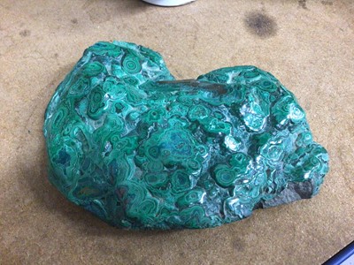 Lot 67 - Large piece of malachite
