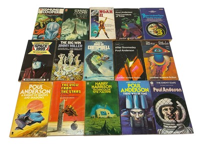 Lot 1701 - Collection of vintage science fiction paperback books. (56)
