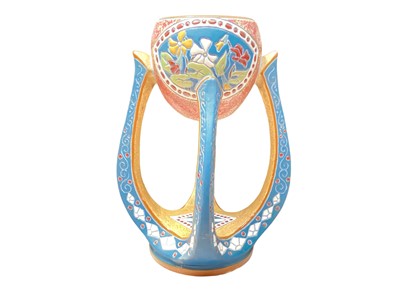 Lot 1103 - Early 20th Austrian Art Nouveau pottery vase